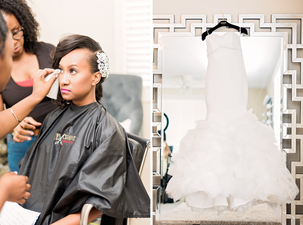 Houston Wedding- Pharris Photography- Texas Photographer- Jennifer and Ernie- Strapless Wedding Dress