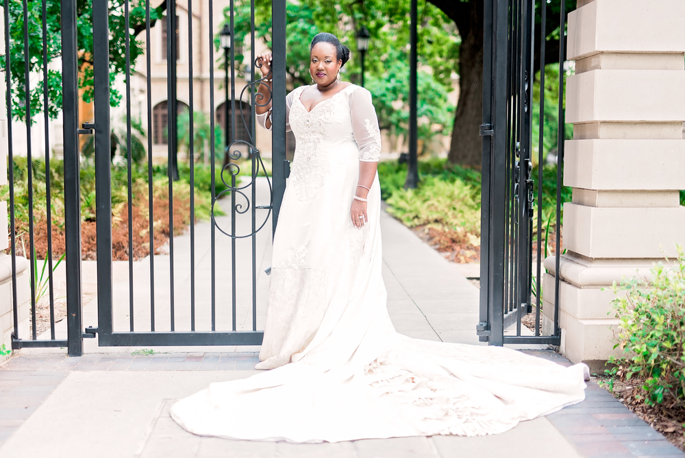 Houston Wedding- Bridal Session- Pharris Photography- Texas Photographer- Long Sleeve Wedding Dress