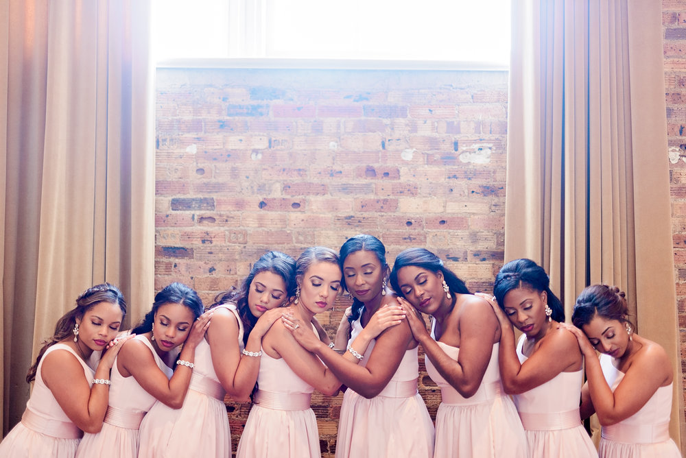 Dallas Wedding- Texas Photographer- Pharris Photography- Carrington and Maxx- Bridesmaids