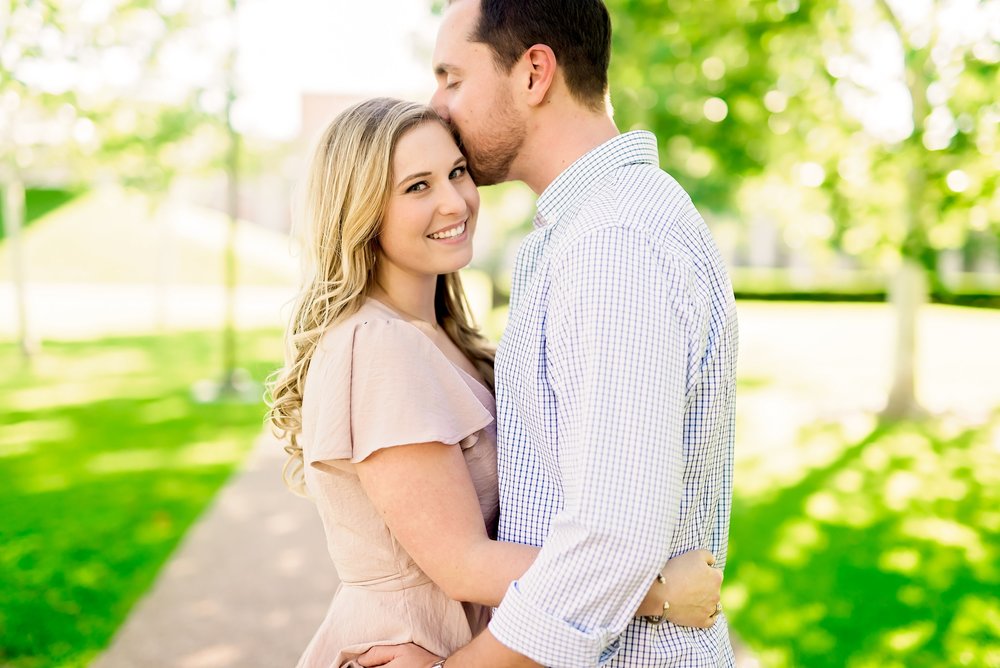 Andrew + Haley | Engagement Session at Rice University in Houston, TX