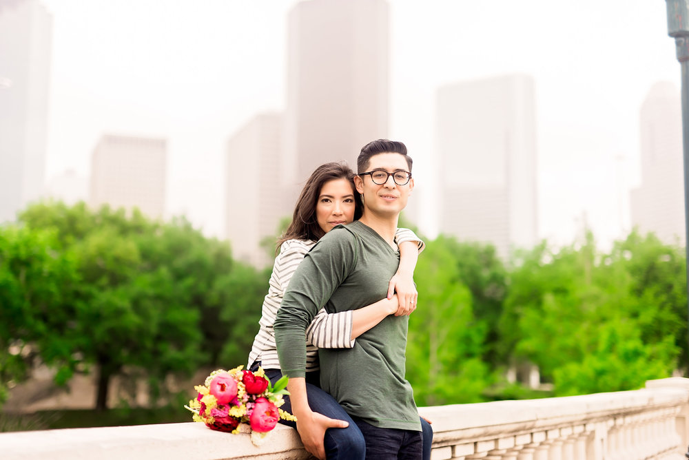 Engagement Session- Houston Engagement- Texas Photographer- Pharris Photography- Buffalo Bayou- Moses and Melody