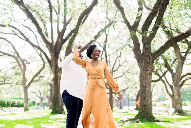 Engagement Session- McGovern Centennial Gardens- Pharris Photography- Kaala and Calvin