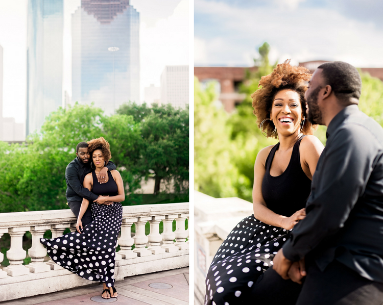 Engagement Session- Houston Engagement- Pharris Photography- Texas Photography- Sabine St. Bridge- Jessica and Brian