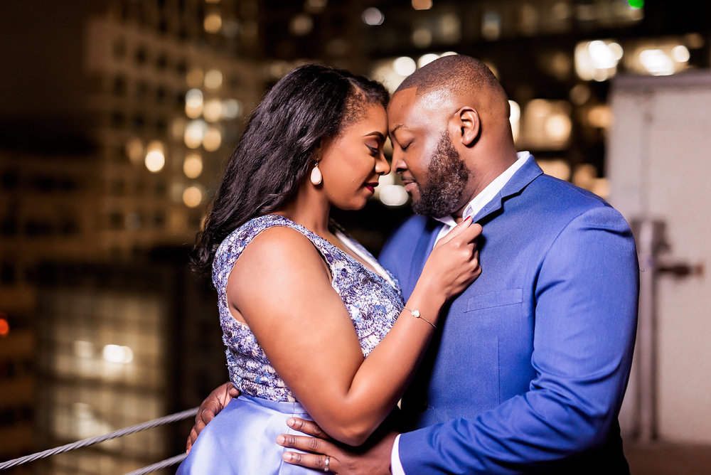 Downtown Houston Engagement- Engagement Session- Texas Photography- Pharris Photography- Arlena and Chisom