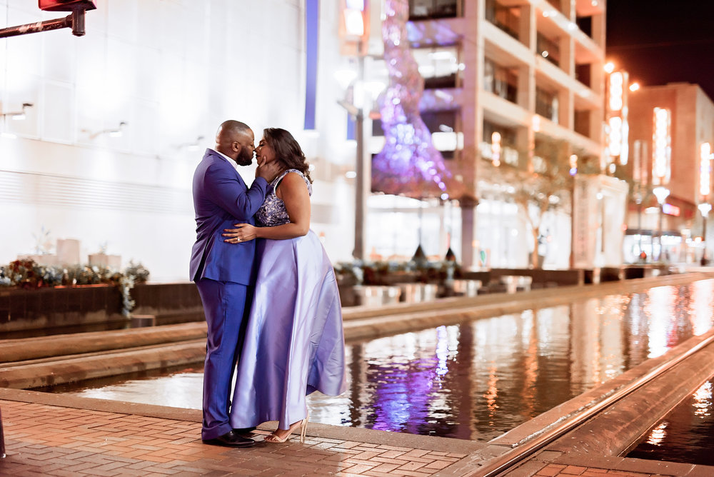 Downtown Houston Engagement- Engagement Session- Texas Photography- Pharris Photography- Arlena and Chisom