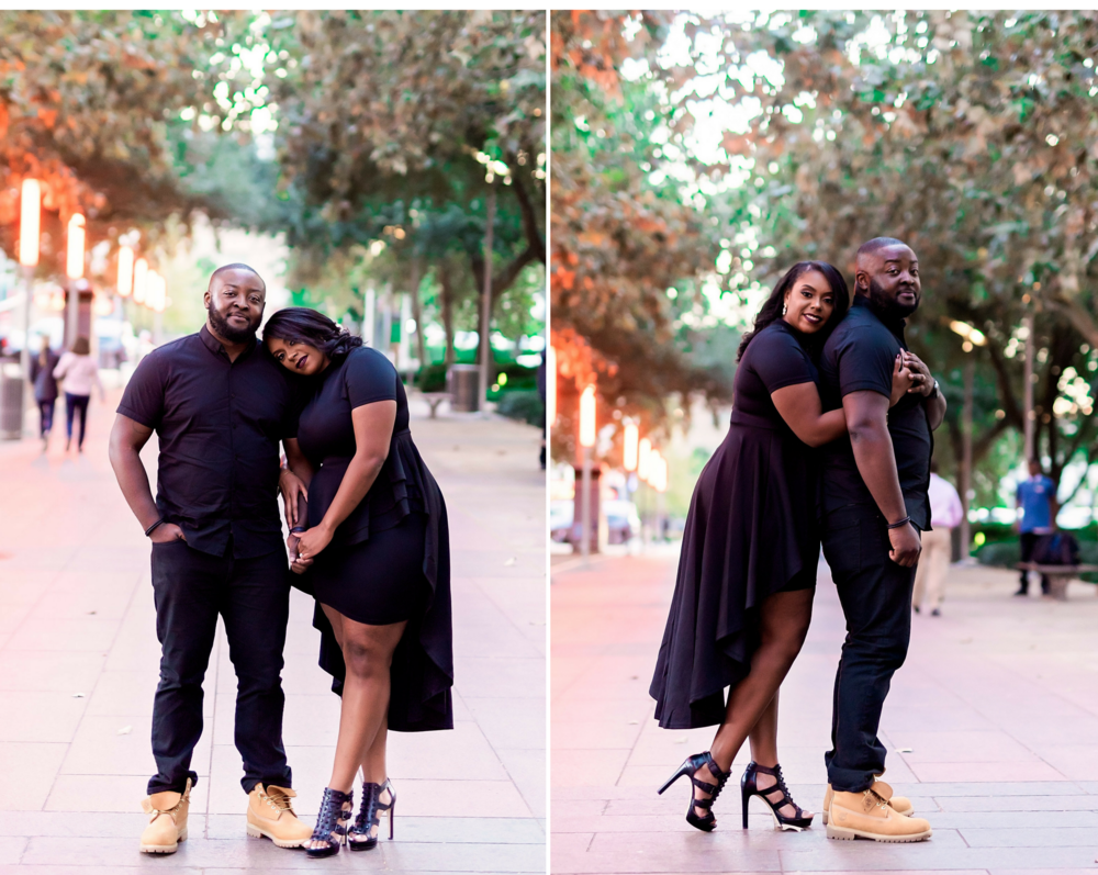 Downtown Houston Engagement- Engagement Session- Texas Photography- Pharris Photography- Arlena and Chisom