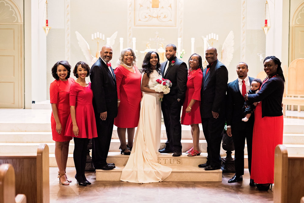 Southern Bride Magazine- Pharris Photography- Eshe and Kareen- Texas Wedding- Wedding Party