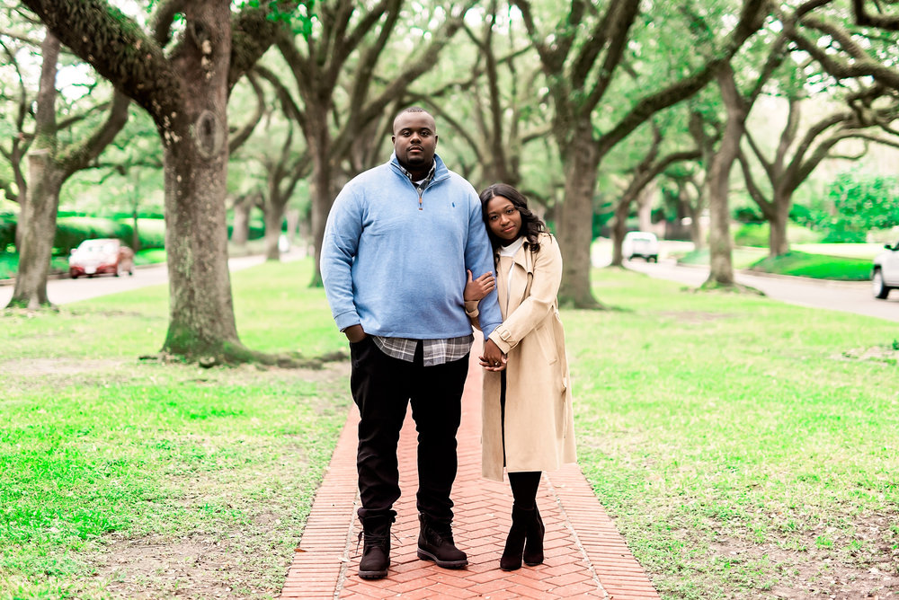 University of Houston- Pharris Photography- Evan and Meghan- Engagement Session