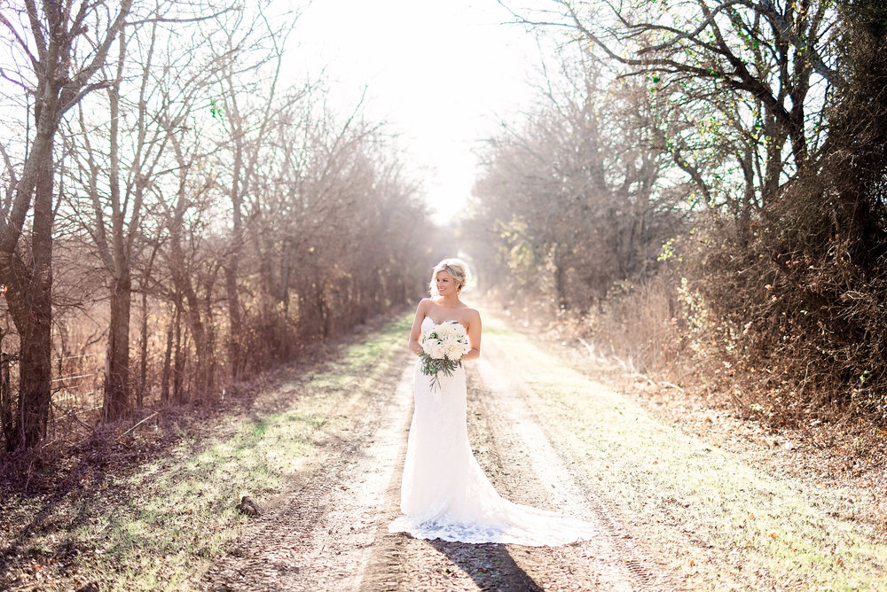 Bridal Session- Dallas Photography- Pharris Photography- Texas Photography- Kailee- Wedding Dress- Rustic