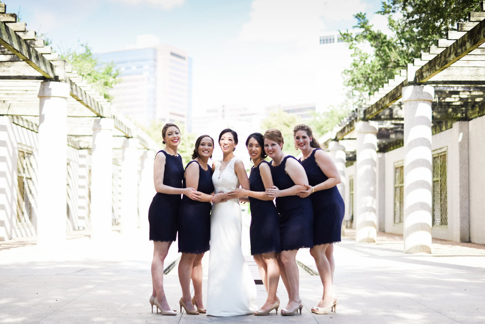 Houston Wedding- Texas Wedding- Pharris Photography- Wedding Photography- Cathleen and Jeha- Bridal Party- Bridesmaids