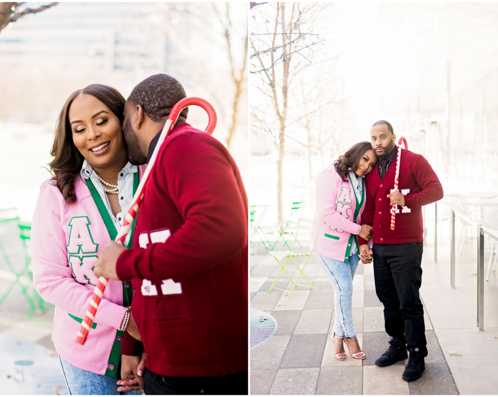 Klyde Warren Park- Dallas Engagement- Pharris Photography- Dorian and Chauncy- Texas Photography- Greek Letters