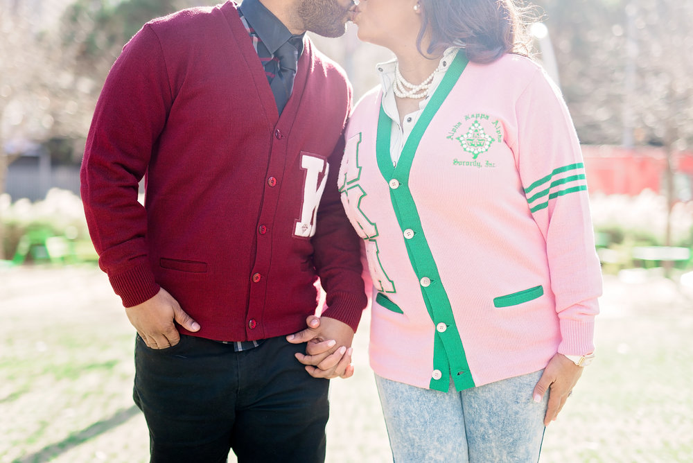 Klyde Warren Park- Dallas Engagement- Pharris Photography- Dorian and Chauncy- Texas Photography- Greek Letters