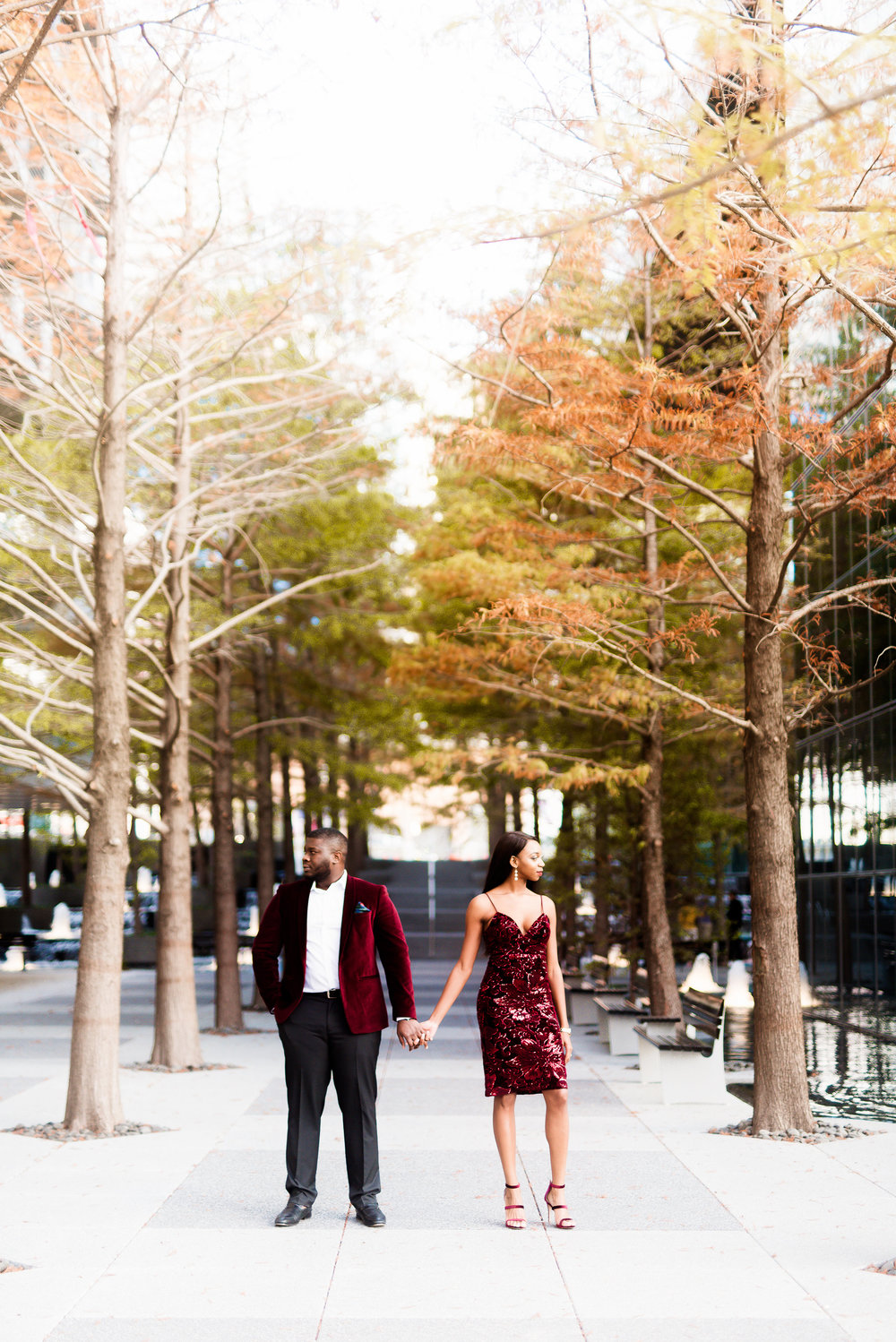 Engagement Session- Pharris Photography- Downtown Dallas- Dallas Engagement- Sona and Deji