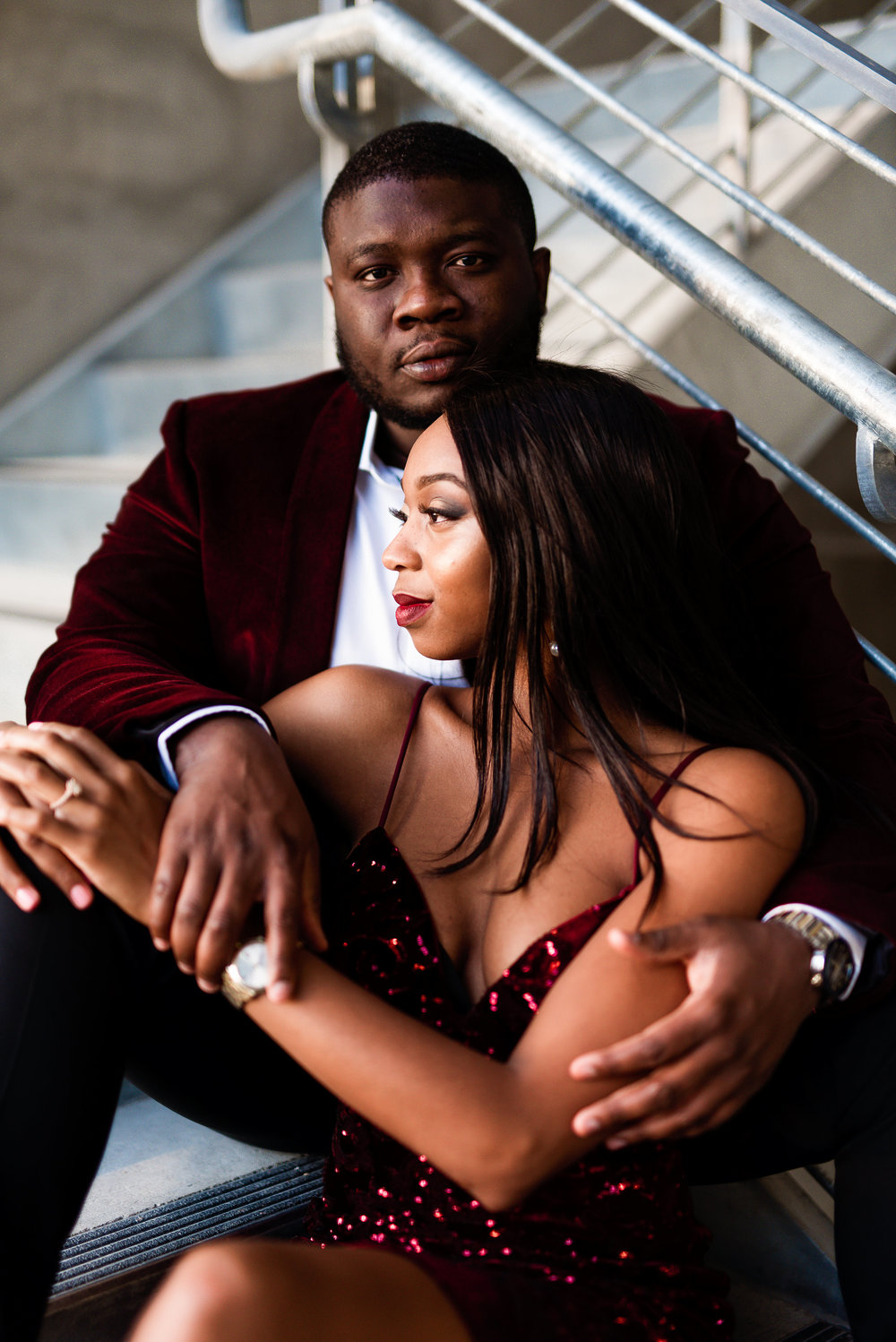 Engagement Session- Pharris Photography- Downtown Dallas- Dallas Engagement- Sona and Deji