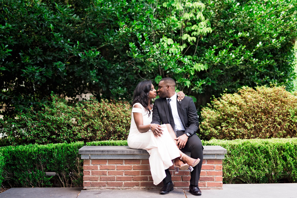 Dallas Engagement- Engagement Shoot- Pharris Photography- Kayla + Tego- African American Museum of Dallas- Texas