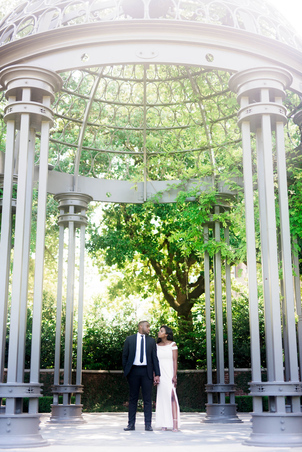 Dallas Engagement- Engagement Shoot- Pharris Photography- Kayla + Tego- African American Museum of Dallas- Texas