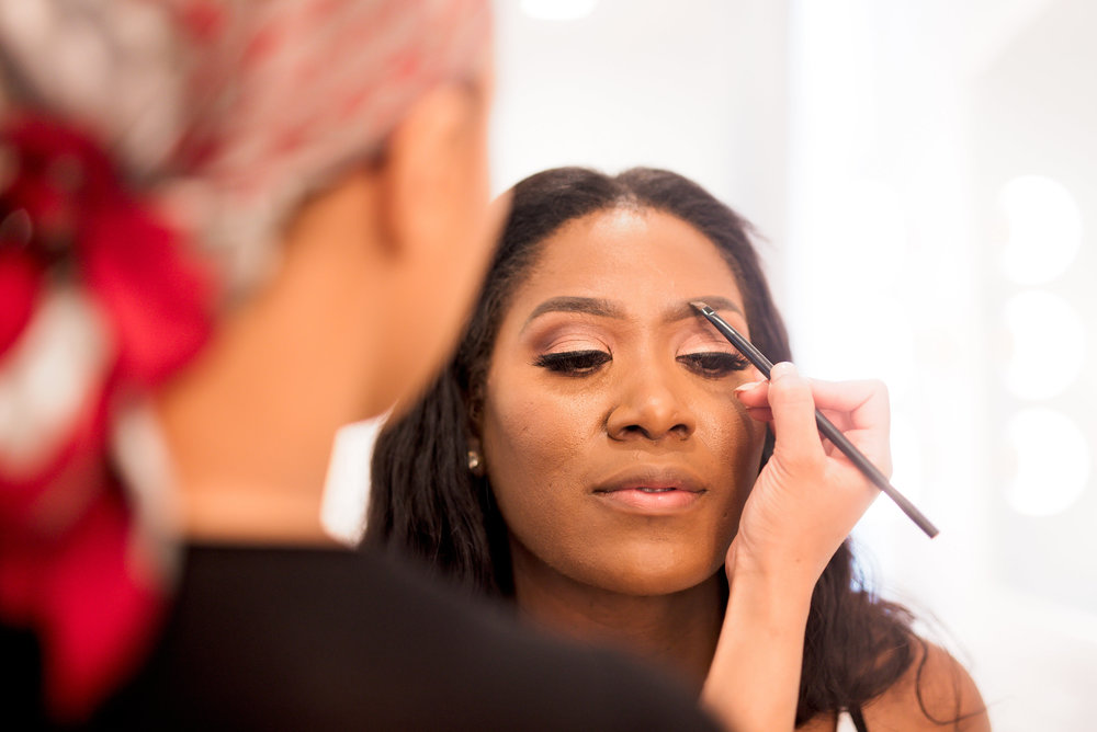 Houston Wedding- Pharris Photography- Kisha + Shaun- Getting Ready- Bride