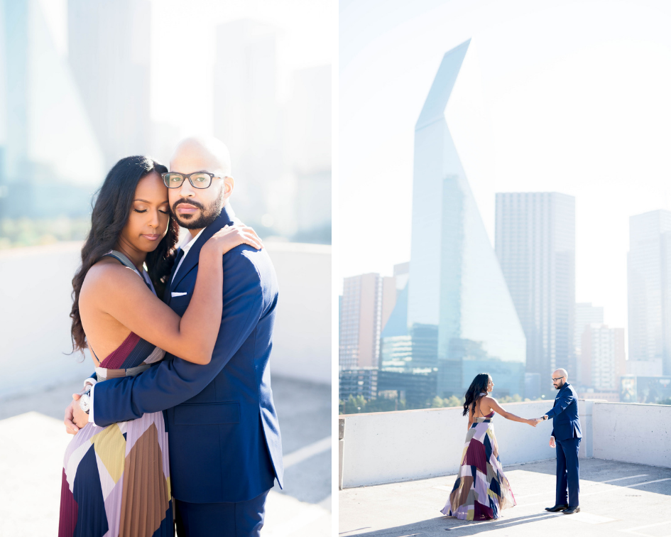 Pharris Photography- Engagement Shoot- Rooftop Engagement- Sophia + Ahmed