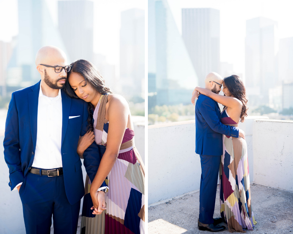 Pharris Photography- Engagement Shoot- Rooftop Engagement- Sophia + Ahmed- Cityscape