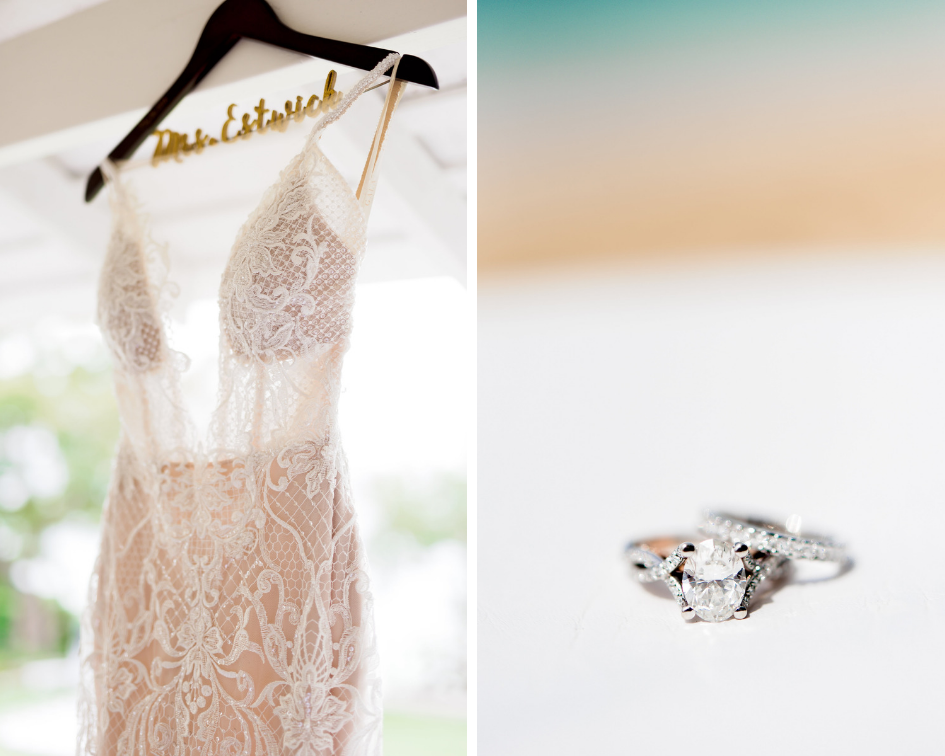 Jamaican Wedding- Pharris Photography- Sheena + Terry- Lace Wedding Dress- Wedding Rings- Wedding Details