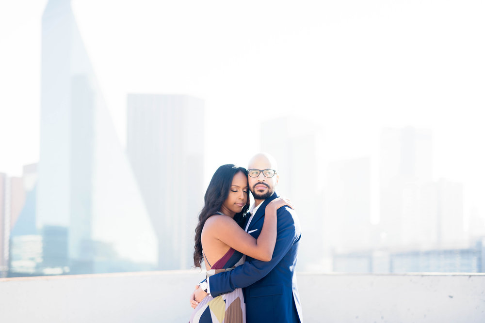 Pharris Photography- Engagement Shoot- Rooftop Engagement- Sophia + Ahmed- Cityscape