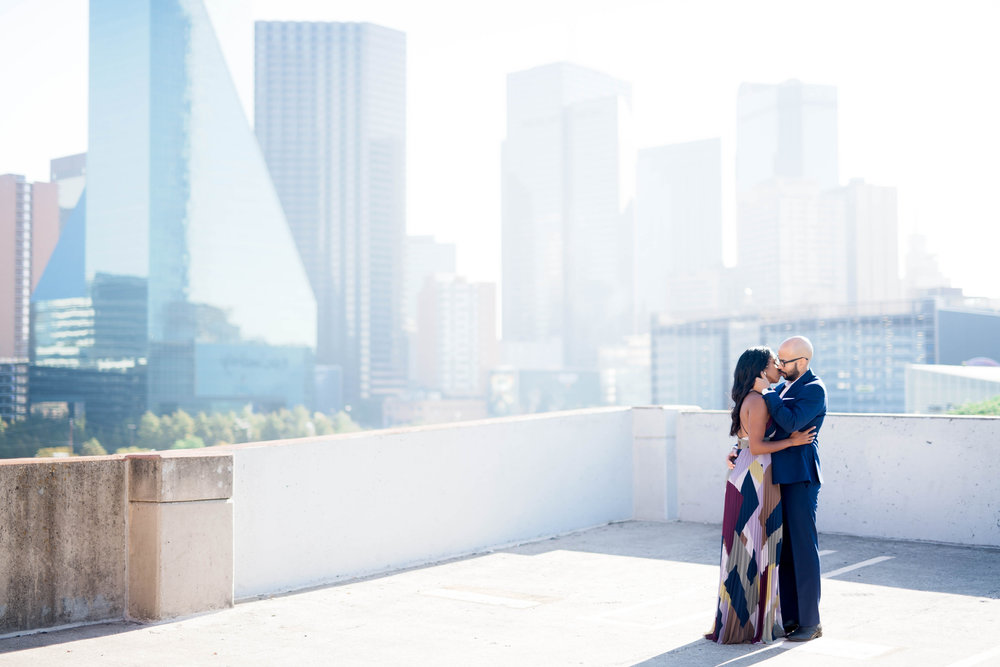 Pharris Photography- Engagement Shoot- Rooftop Engagement- Sophia + Ahmed- Cityscape