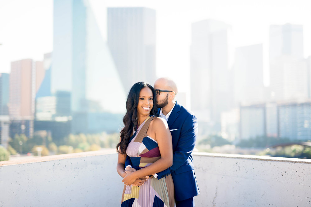 Pharris Photography- Engagement Shoot- Rooftop Engagement- Sophia + Ahmed- Cityscape