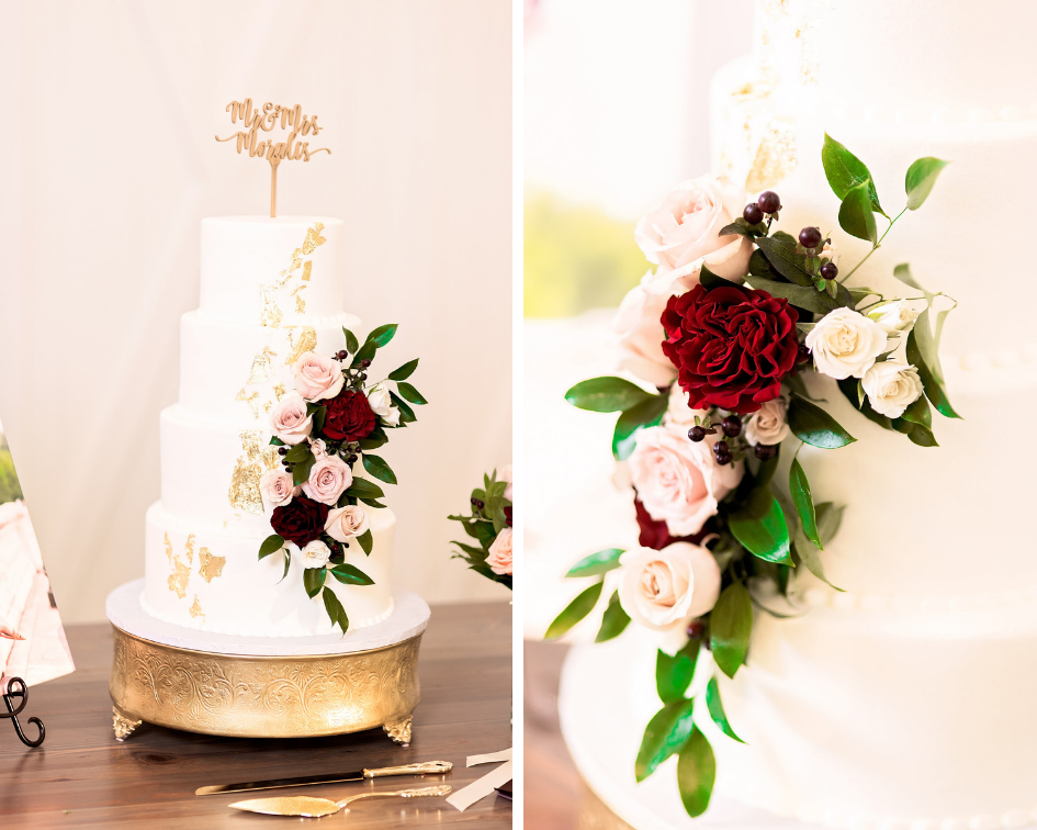 Texas Wedding- Pharris Photography- Melody + Moses- Wedding Cake- Florals- Wedding Details