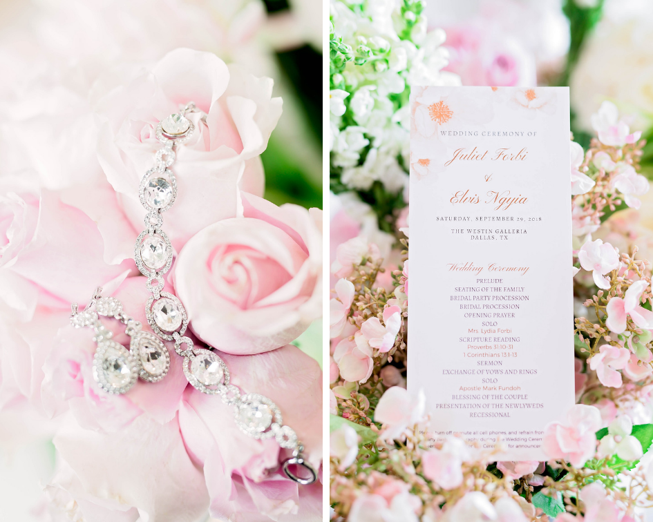 Dallas Wedding- Pharris Photography- Juliet + Elvis- Wedding Details- Jewelry- Wedding Invitation