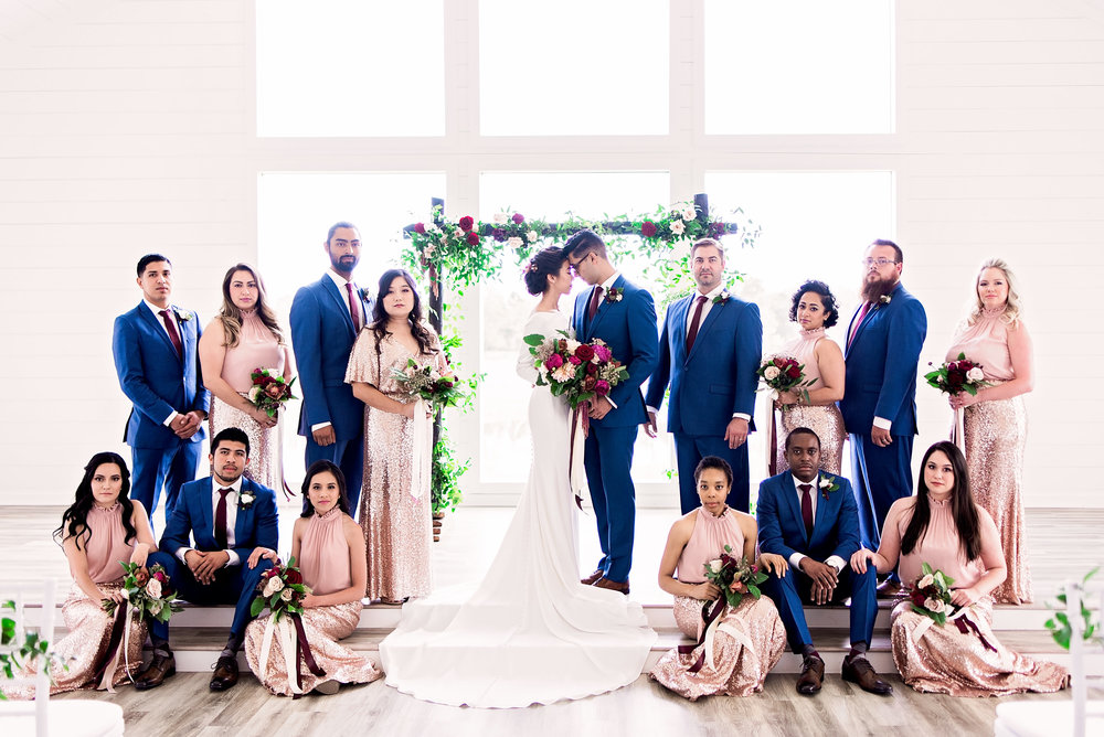 Pharris Photography- Texas Wedding- Melody and Moses- Wedding Party