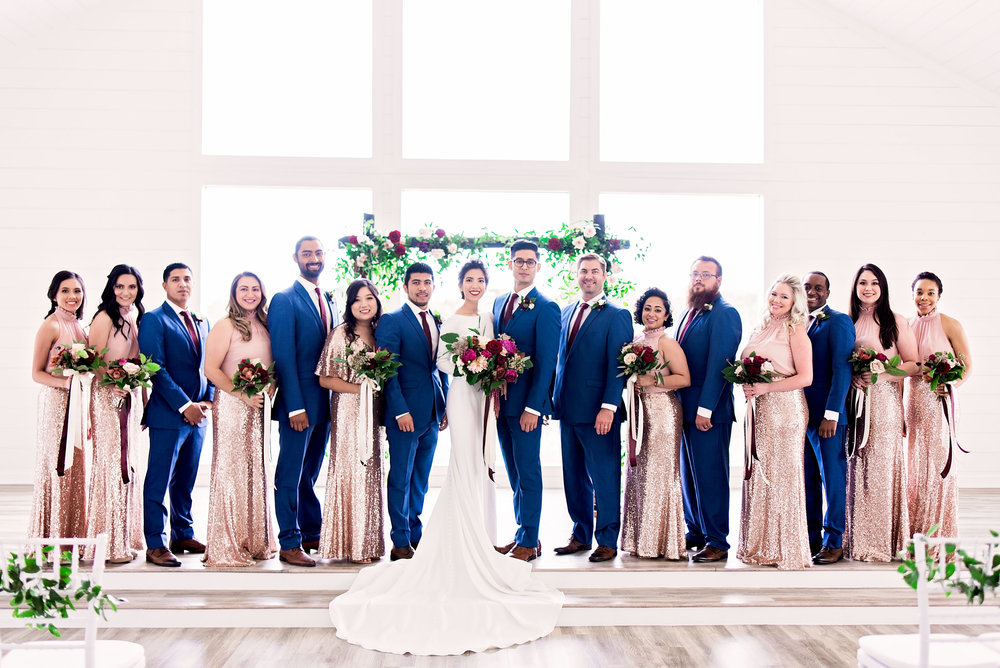 Pharris Photography- Texas Wedding- Melody and Moses- Wedding Party