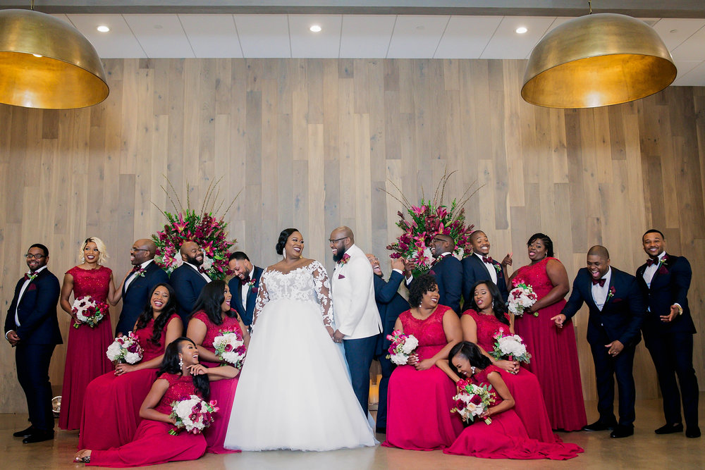 Michelle and Courtney- Pharris Photography- Dallas Wedding- Texas Wedding- Wedding Party