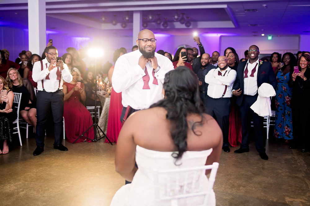 Michelle and Courtney- Pharris Photography- Dallas Wedding- Texas Wedding- Garter Toss