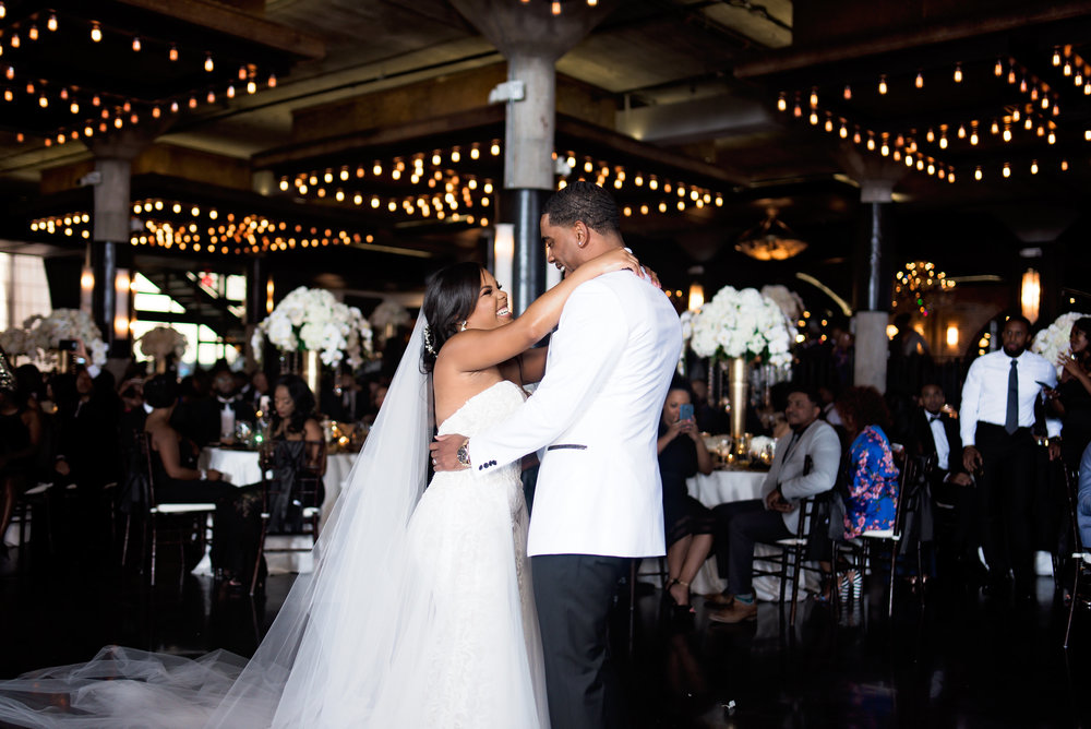 Houston Wedding- Pharris Photography- Reception- Ashley + David- Dance Floor- Bride &amp; Groom