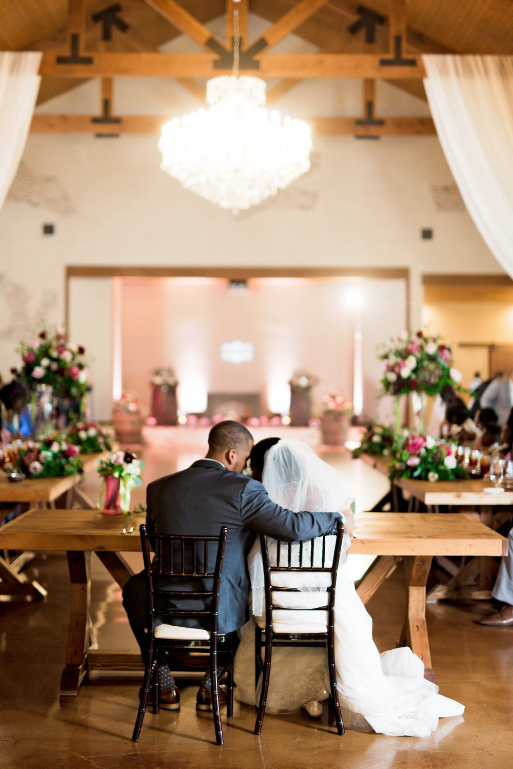 New Braunfels Wedding- Pharris Photography- Reception- Adrianna + Kevin- Bride &amp; Groom Table