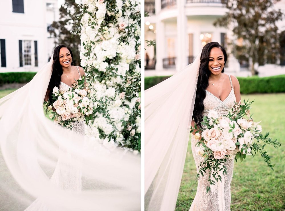 Houston Wedding- Pharris Photography- Ceremony- Chudney + Ryan- Bride