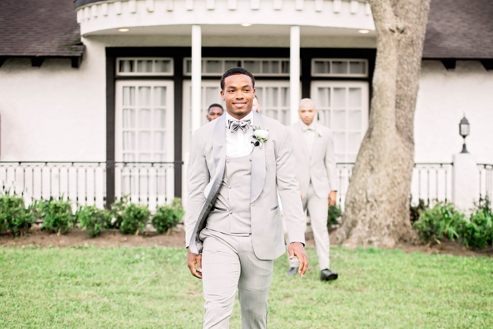 Houston Wedding- Pharris Photography- Ceremony- Chudney + Ryan- Groom