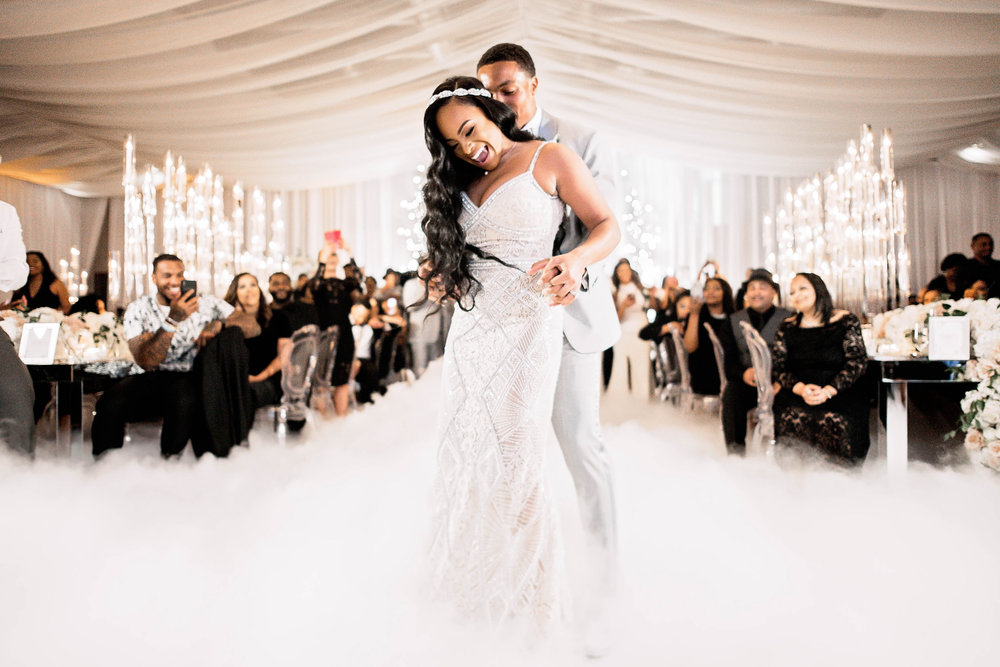 Houston Wedding- Pharris Photography- Reception- Chudney + Ryan- Bride &amp; Groom