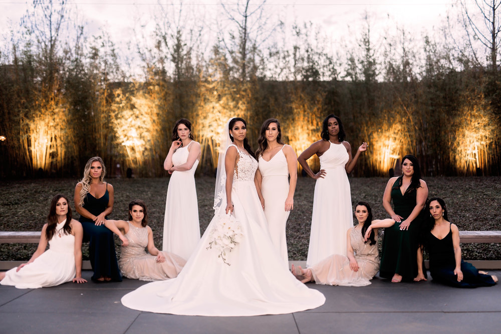 Houston Wedding- Pharris Photography- Ceremony- Natalie + Mark- Bridesmaids- Bridal Party