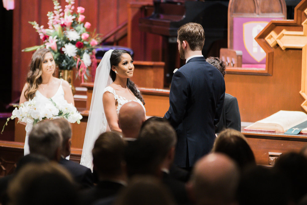 Houston Wedding- Pharris Photography- Ceremony- Natalie + Mark- Vows- The Altar