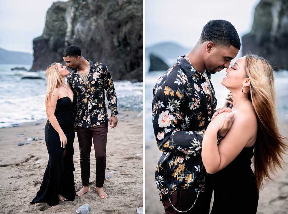 California Engagement Shoot- Pharris Photography- Portrait Session- Cermone + Josh- Beach- Shore