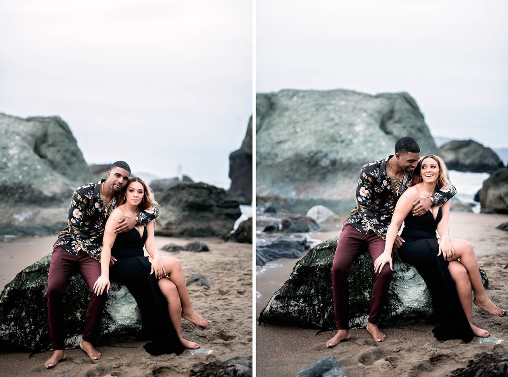 California Engagement Shoot- Pharris Photography- Portrait Session- Cermone + Josh- Beach- Shore