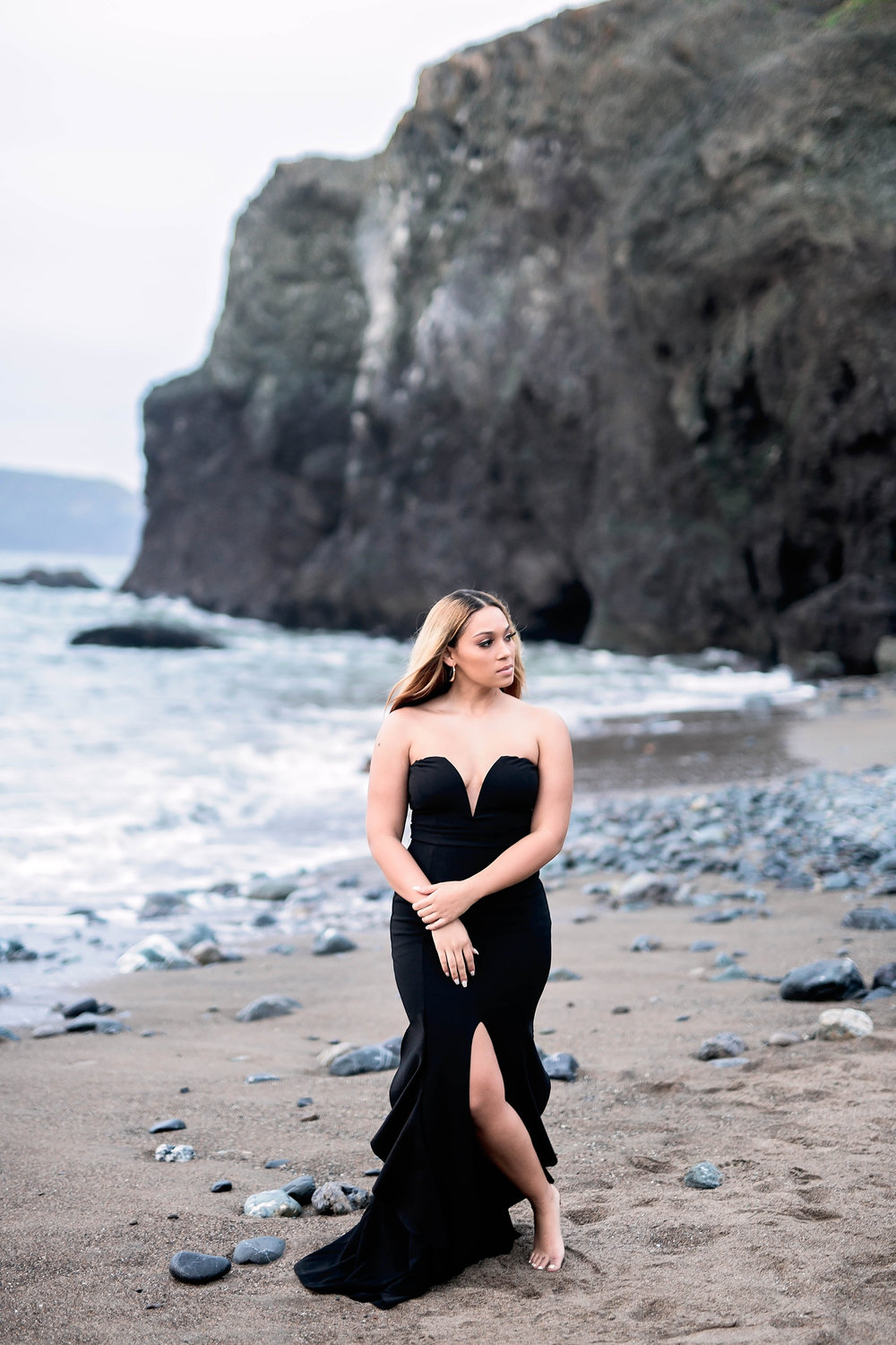 California Engagement Shoot- Pharris Photography- Portrait Session- Cermone + Josh- Beach- Shore