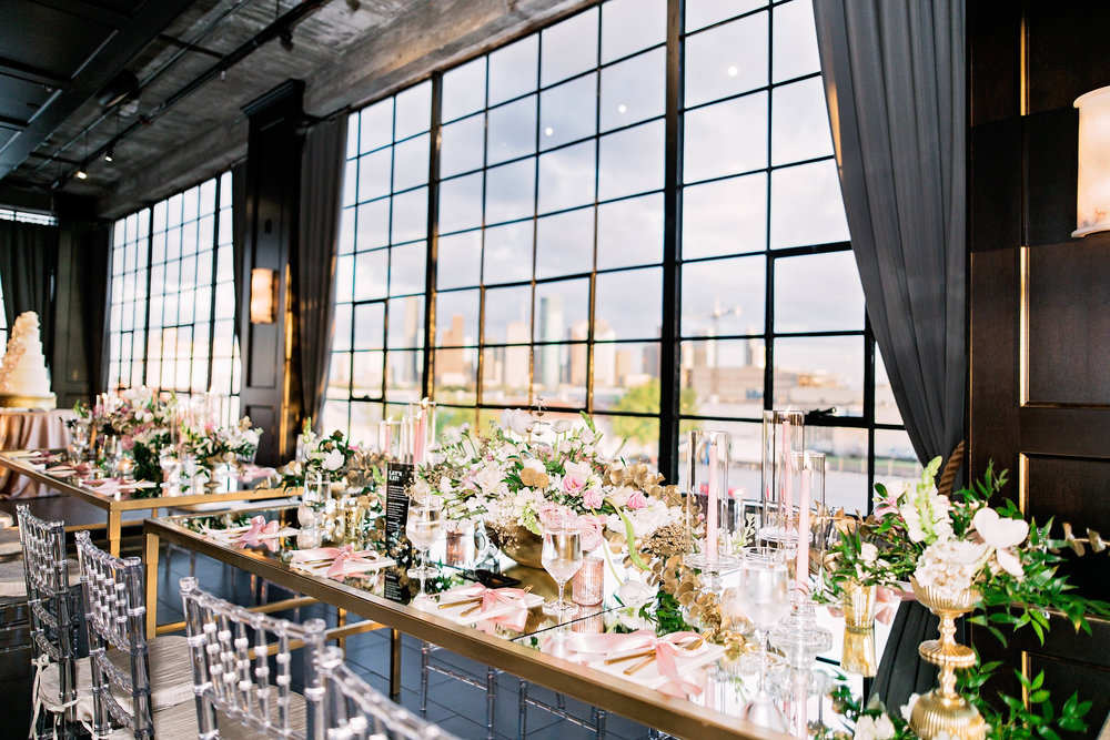 Houston Wedding- Pharris Photography- Reception- Kaimyn + Ezra- Tablescape- Decor