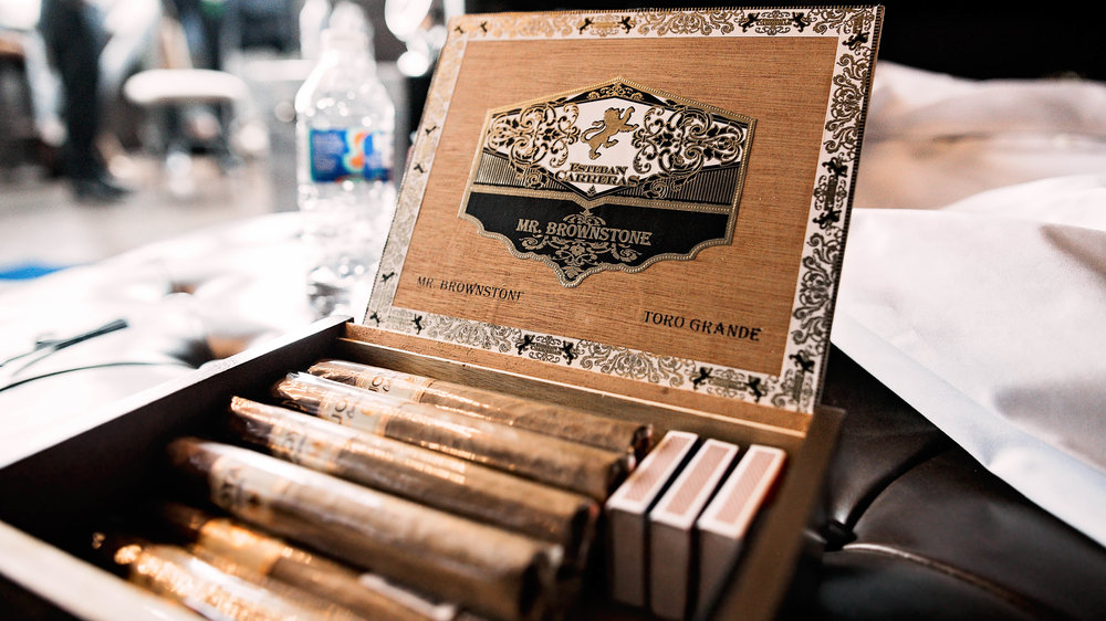 Houston Wedding- Pharris Photography- Details- Kaimyn + Ezra- Groom- Cigars