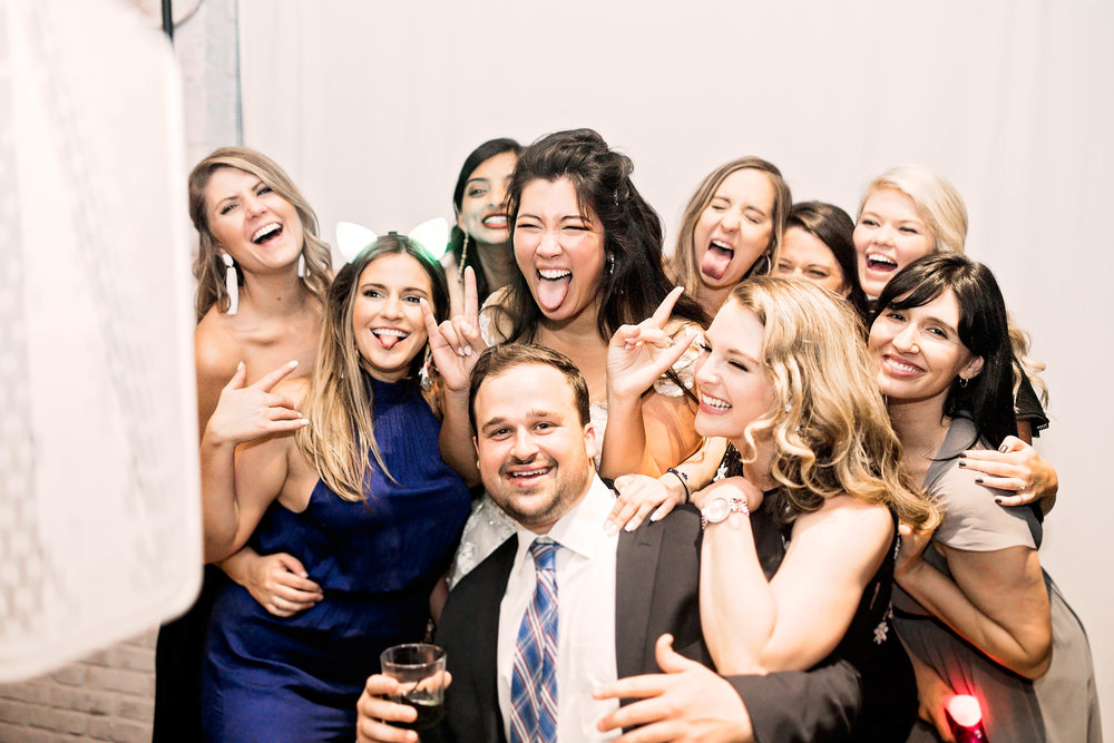 Houston Wedding- Pharris Photography- Reception- Kaimyn + Ezra- Photo Booth