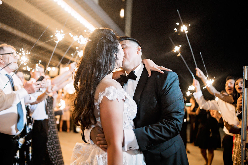 Houston Wedding- Pharris Photography- Reception- Kaimyn + Ezra- Sendoff