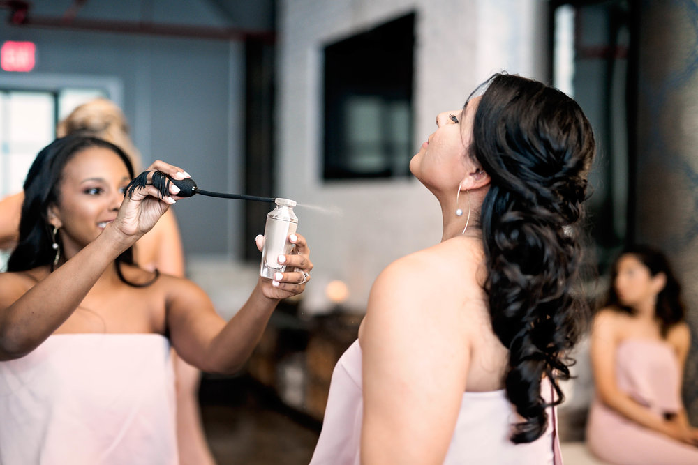 Houston Wedding- Pharris Photography- Getting Ready- Kaimyn + Ezra- Bridesmaids