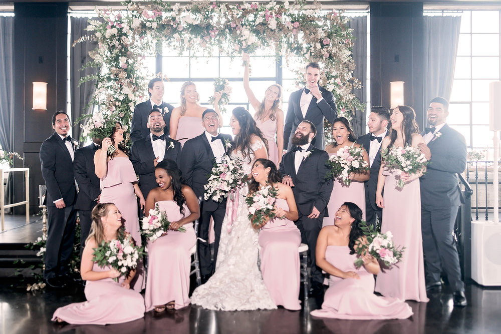 Houston Wedding- Pharris Photography- Ceremony- Kaimyn + Ezra- Wedding Party