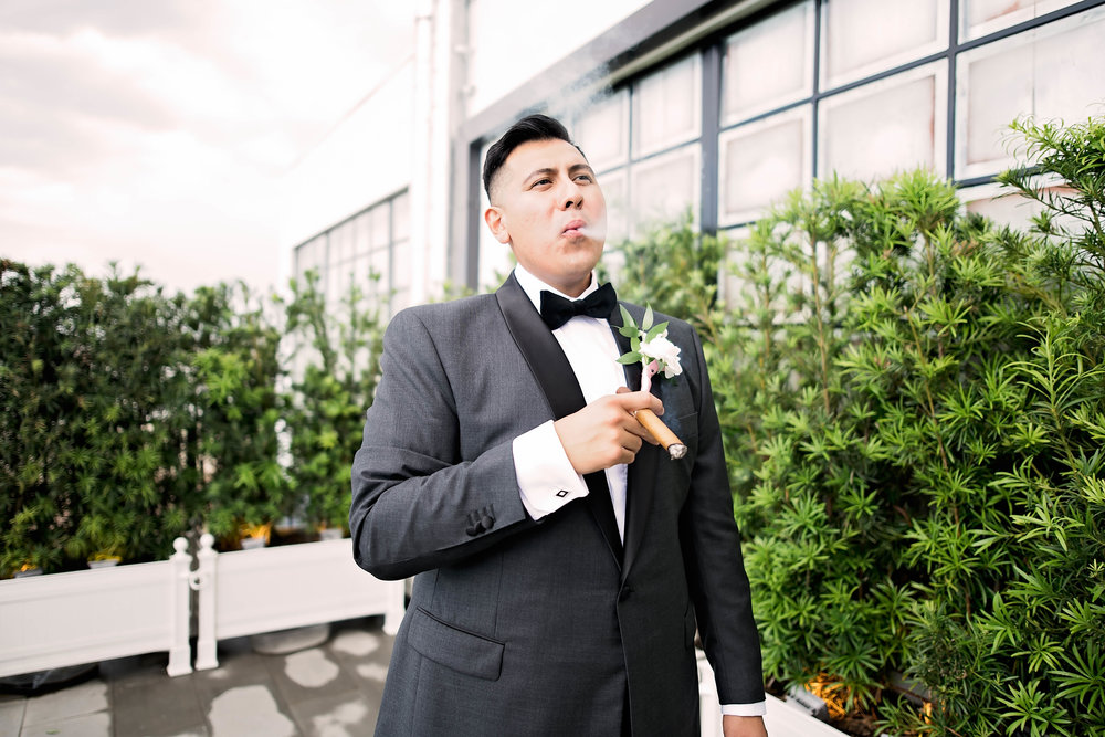 Houston Wedding- Pharris Photography- Kaimyn + Ezra- Groom